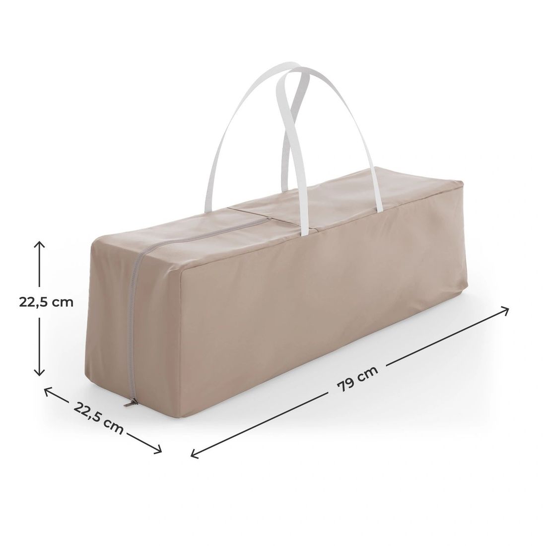 Lit bébé et lit de voyage 2 en 1 LEODY UP beige (Kinderkraft) - Image 8