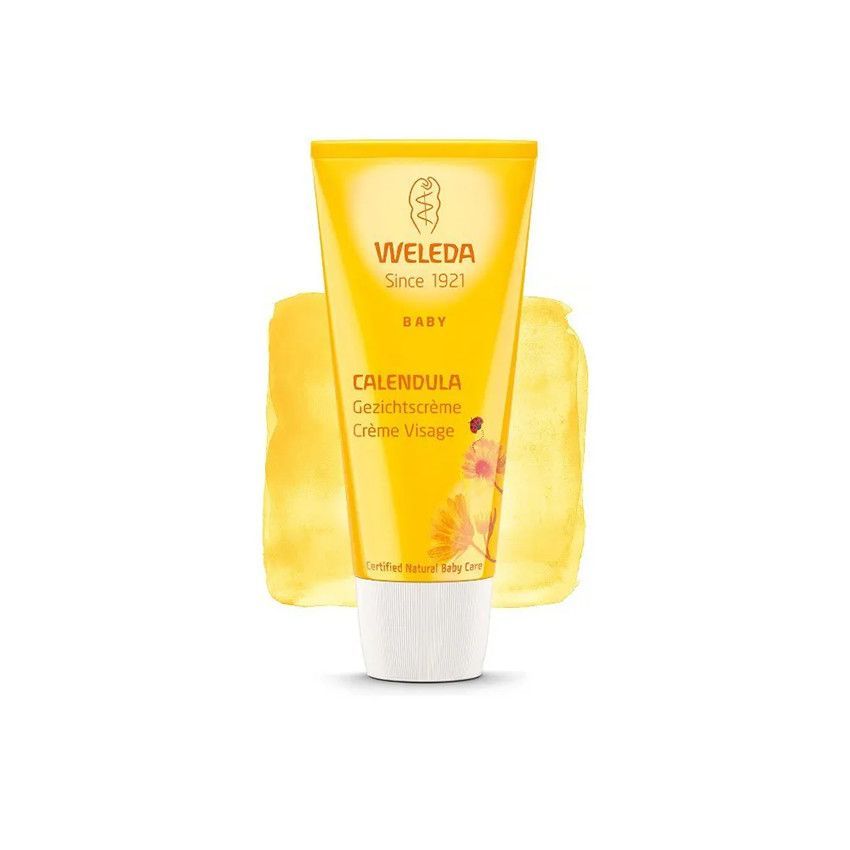 Crème protectrice visage calendula 50 ml - Blanc (Weleda) - Couverture