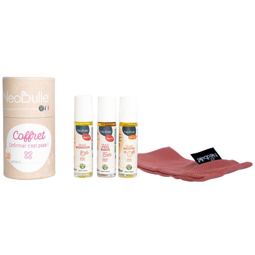 Coffret d'urgence L'infirmier c'est papa ! (3 sticks + 1 pochette) (Neobulle) - Image 9