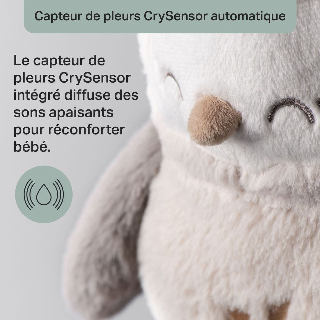 Peluche lumineuse et sonore Deluxe Grofriend (Tommee Tippee) - Image 4