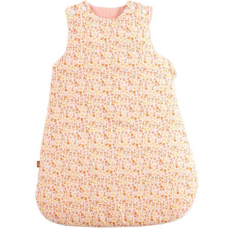 Gigoteuse en coton bio floral Esmée TOG 4 (naissance) (Sauthon) - Couverture