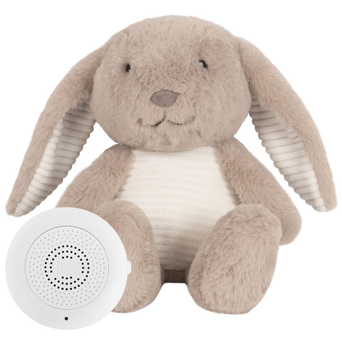 Peluche bruit blanc rechargeable Milo lapin beige (FLOW) - Couverture