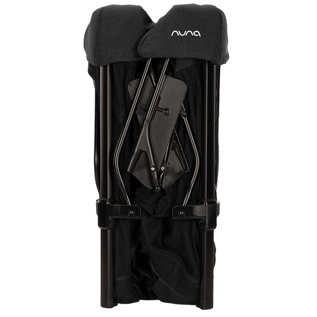 Lit parapluie PAAL avec drap en coton bio et moustiquaire Caviar (NUNA) - Image 13