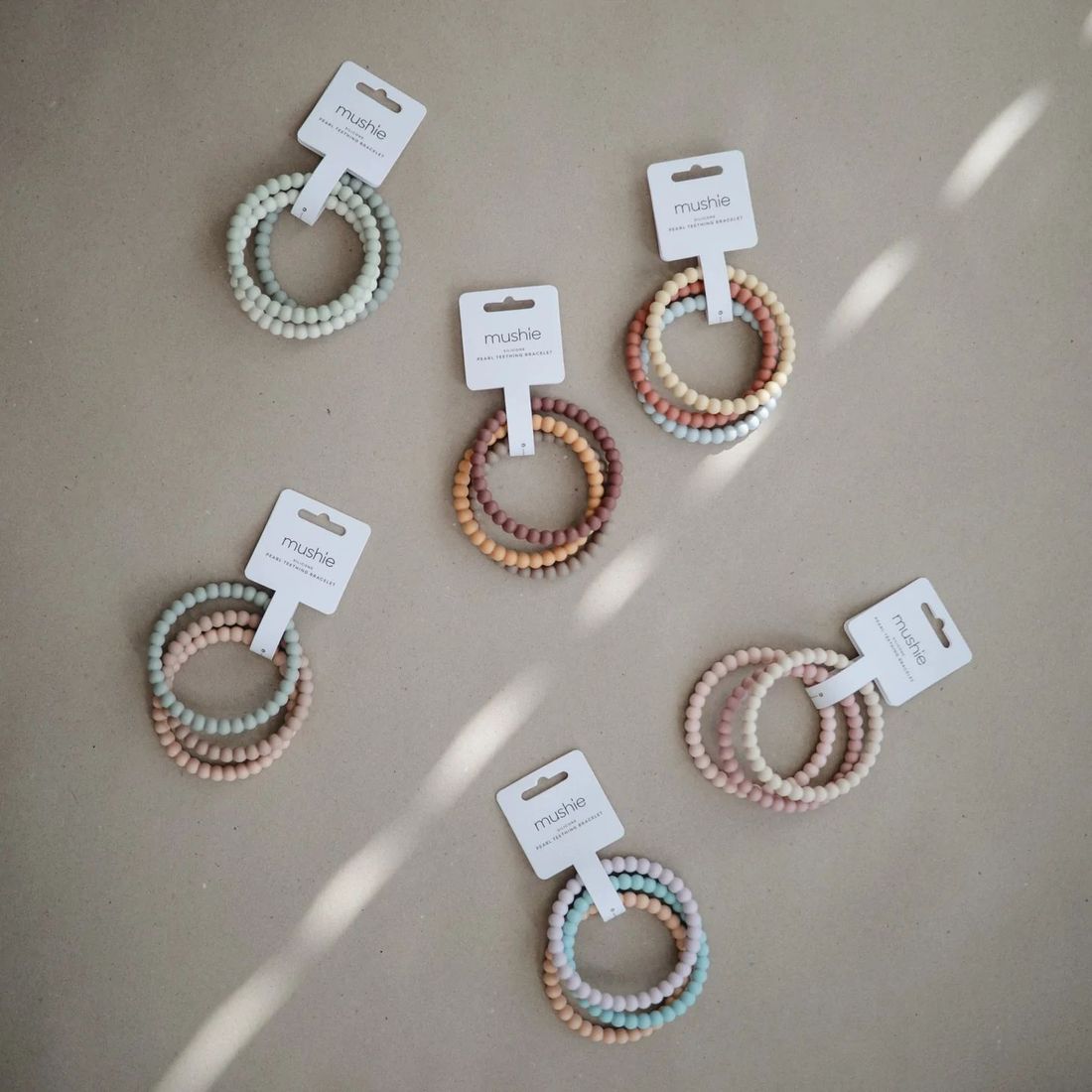 3 Bracelets de Dentition (Mushie) - Image 1