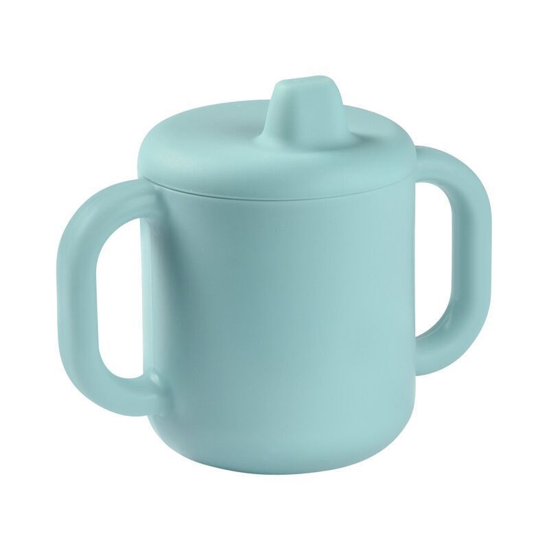Tasse d'apprentissage silicone Bleu (Béaba) - Image 1