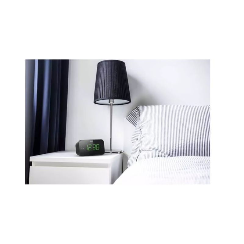 Philips le radio réveil 40w noir (Philips) - Image 3