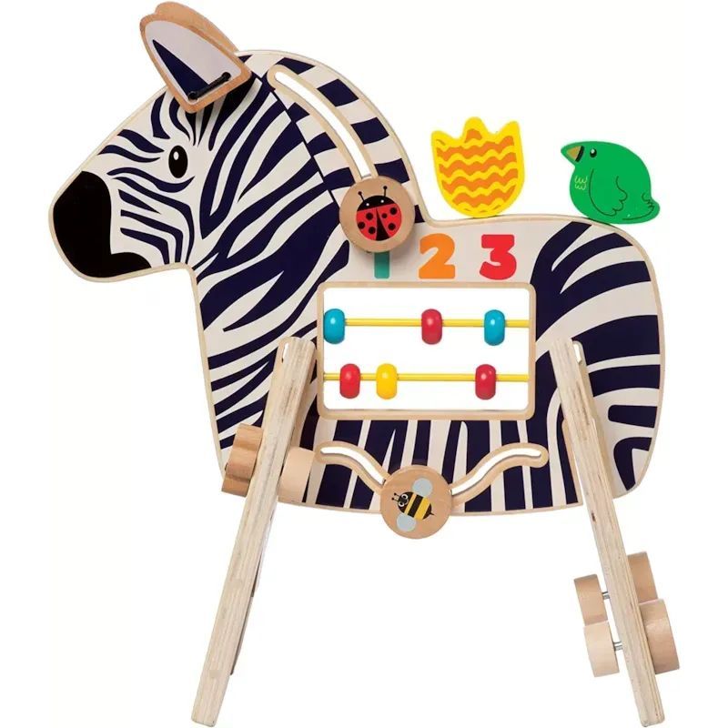 Jouet d'activité zèbre safari (Manhattan Toy) - Image 2