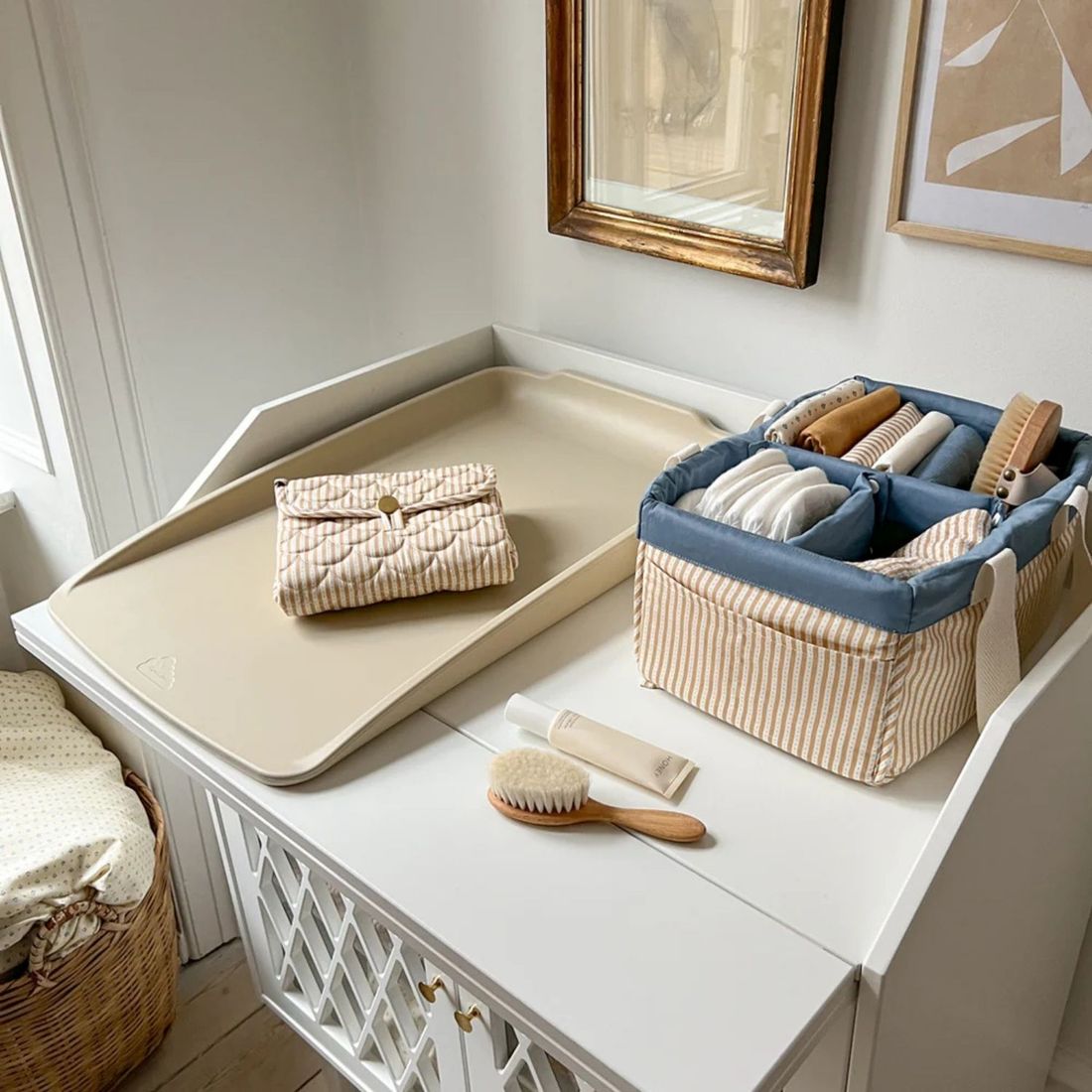Matelas à langer bébé PUR Sable (63 x 49 cm) (Cam Cam Copenhagen) - Image 3