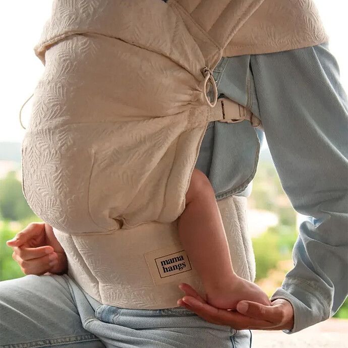 Porte-bébé Carry & Bloom - Palm Ecru (Mama Hangs) - Image 4