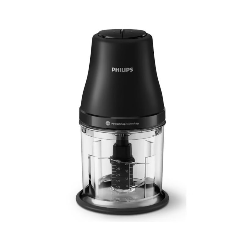 Philips mini hachoir bol 0.7l 450w noir (Philips) - Couverture