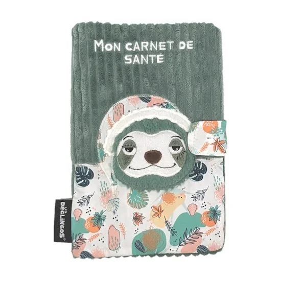 Chillos le Paresseux Protège Carnet de santé (Les Déglingos) - Couverture