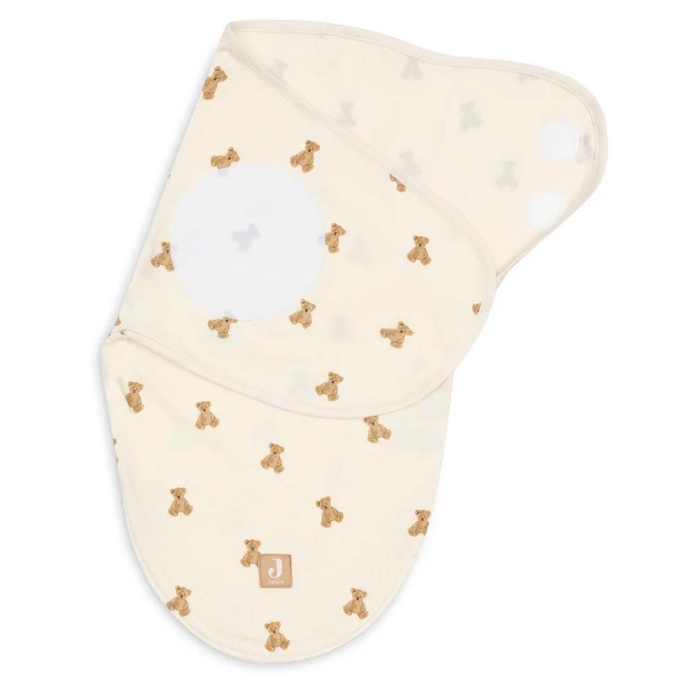Couverture d'emmaillotage imprimée Mini Teddy Bear (Jollein) - Image 4