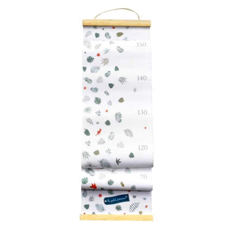 Toise déco feuilles, renards et oiseaux (Le Petit Pousse) - Image 1