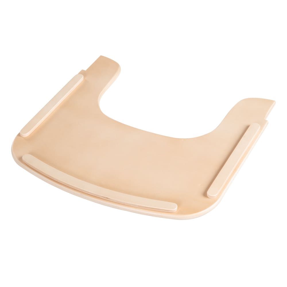Plateau pour chaise haute bébé en bois naturel (Roba) - Couverture