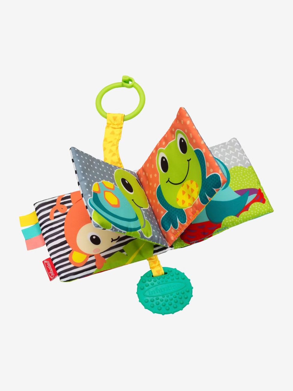 Livre en tissu multi couleurs (Infantino) - Couverture