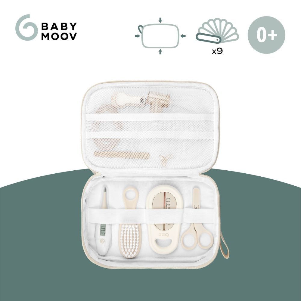 Trousse de soin sable (9 pièces) (Babymoov) - Image 9