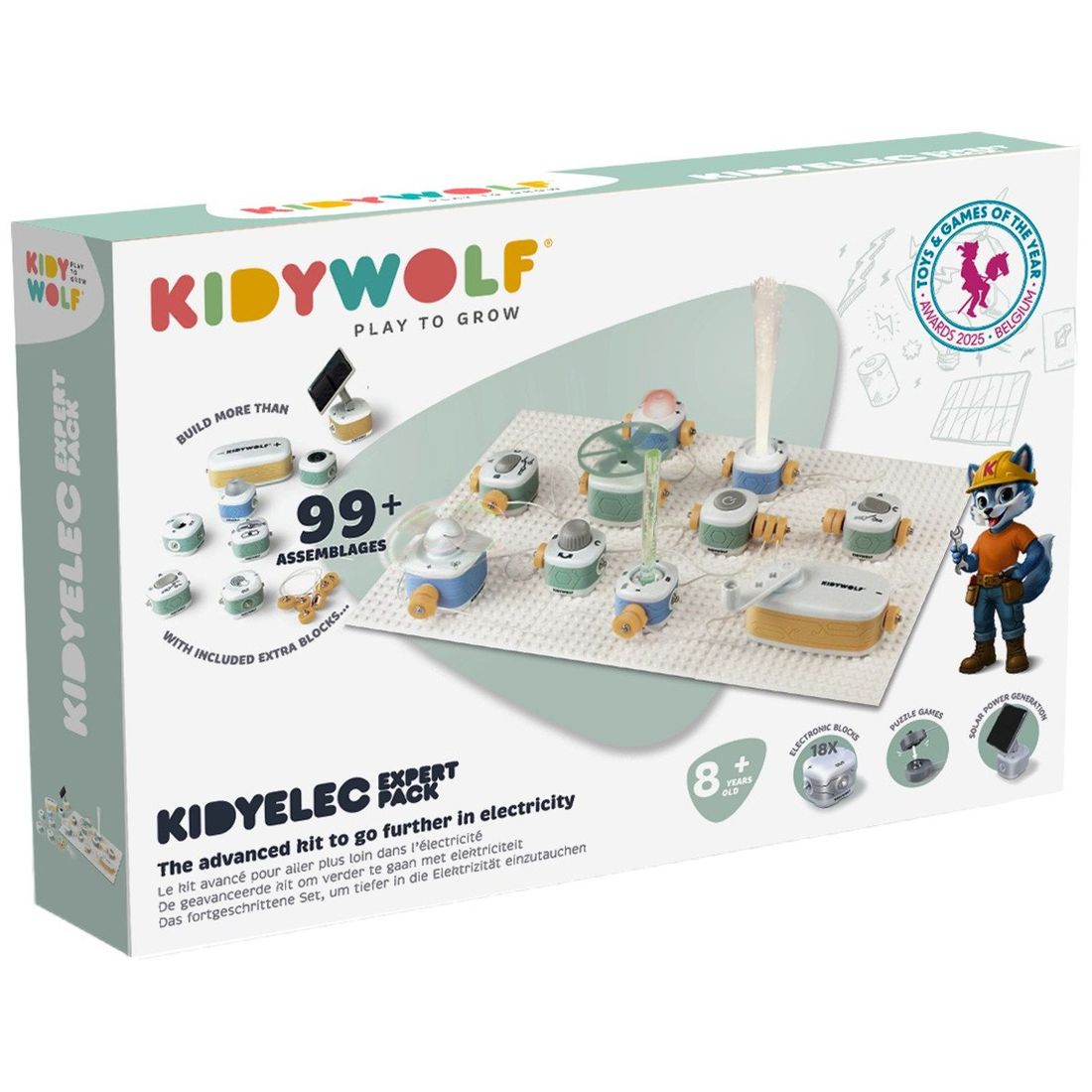 Kit d’électricité pour enfant KIDYELEC Expert (dès 8 ans) (Kidywolf) - Image 6