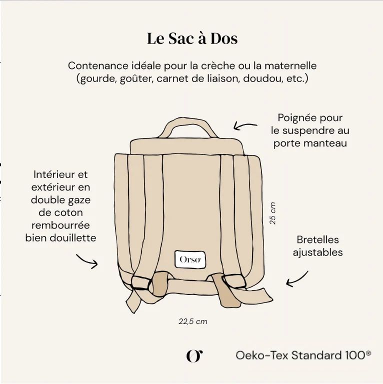 Sac à dos Ginkgo (Orso Paris) - Image 9