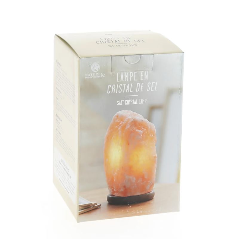 Lampe en cristal de sel (Nature & Découvertes) - Image 3