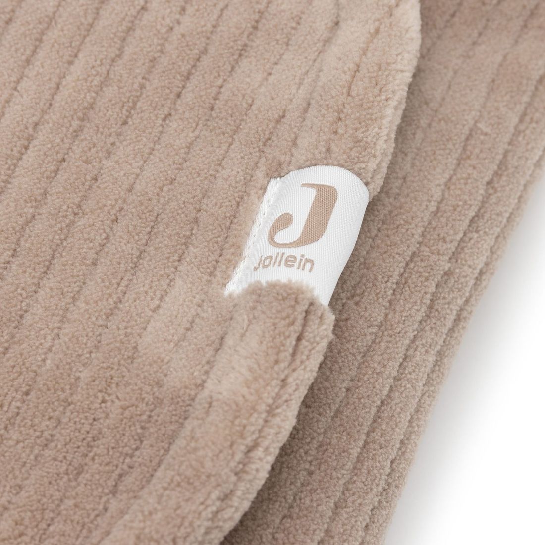 Couverture nomade Bunny Cloudy Rib Milky Coffee (Jollein) - Image 9