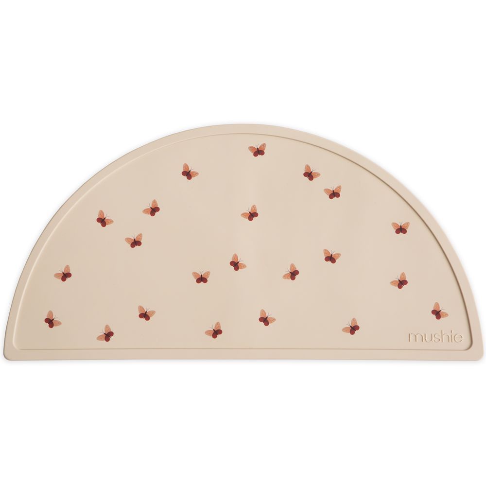 Set de table en silicone Butterflies (Mushie) - Image 1