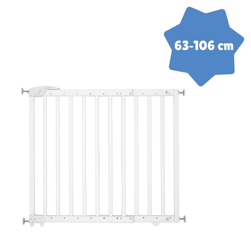 Barrière pression déco Pop ajustable - Blanc - Blanc (Badabulle) - Image 3