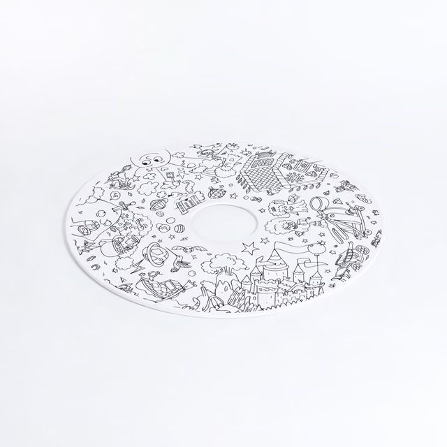 Recharge 10 feuilles géantes – omy® histoires & aventures - d.70 cm (Drawin'Kids) - Couverture