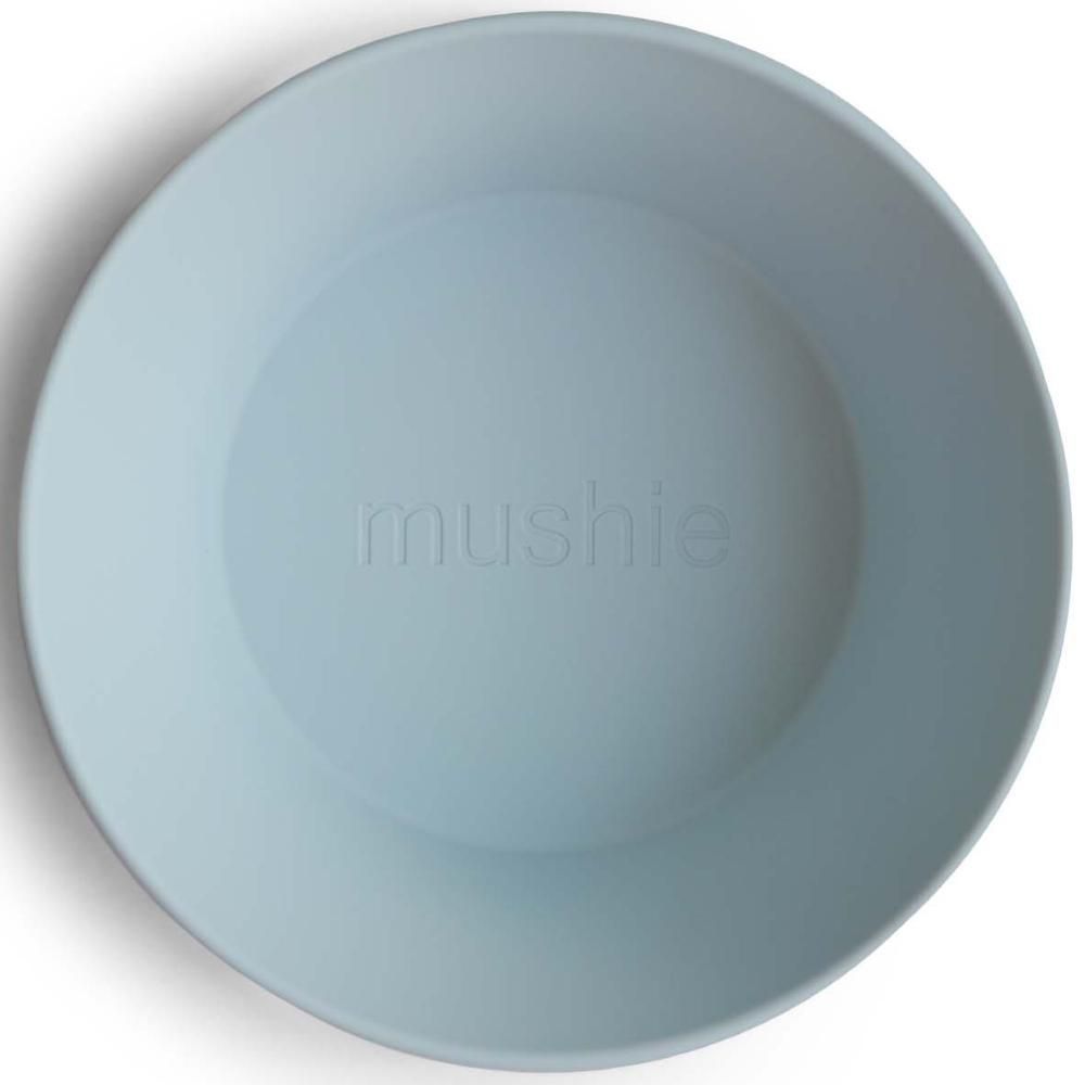 Lot de 2 bols ronds Powder blue (Mushie) - Image 5