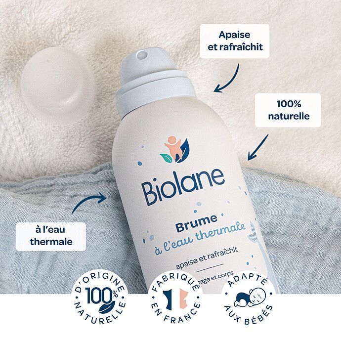Brume à l'Eau Thermale - 150 ml (Biolane) - Image 4