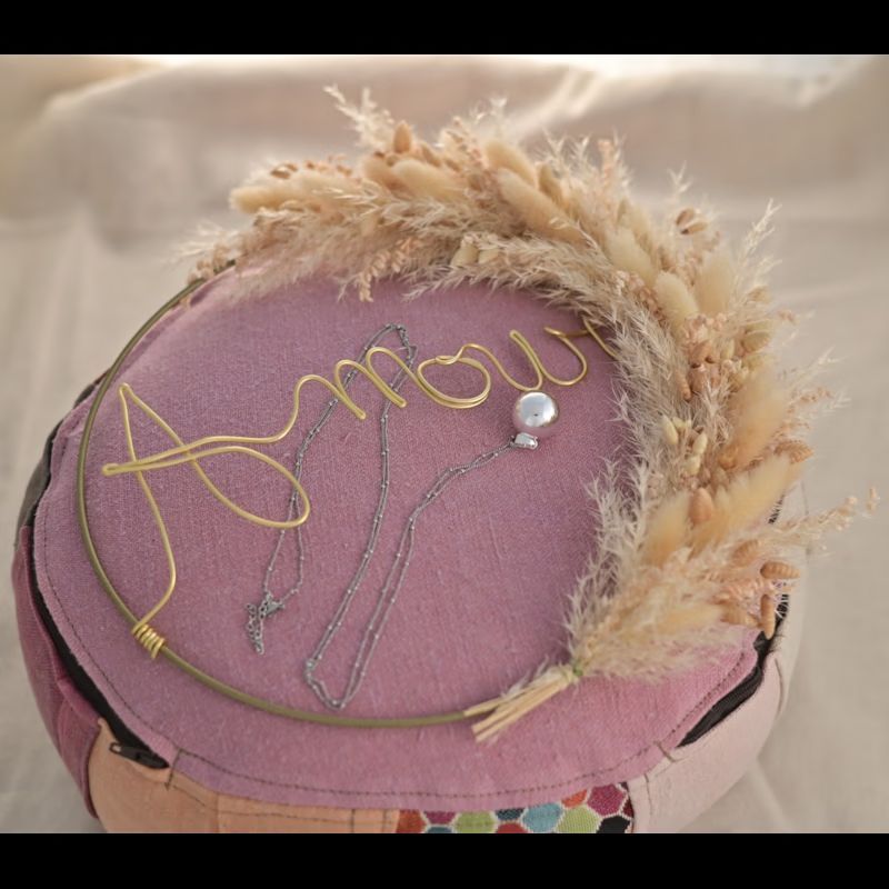 Bijou de grossesse bola avec chaîne - classique argent (Babireva) - Image 1