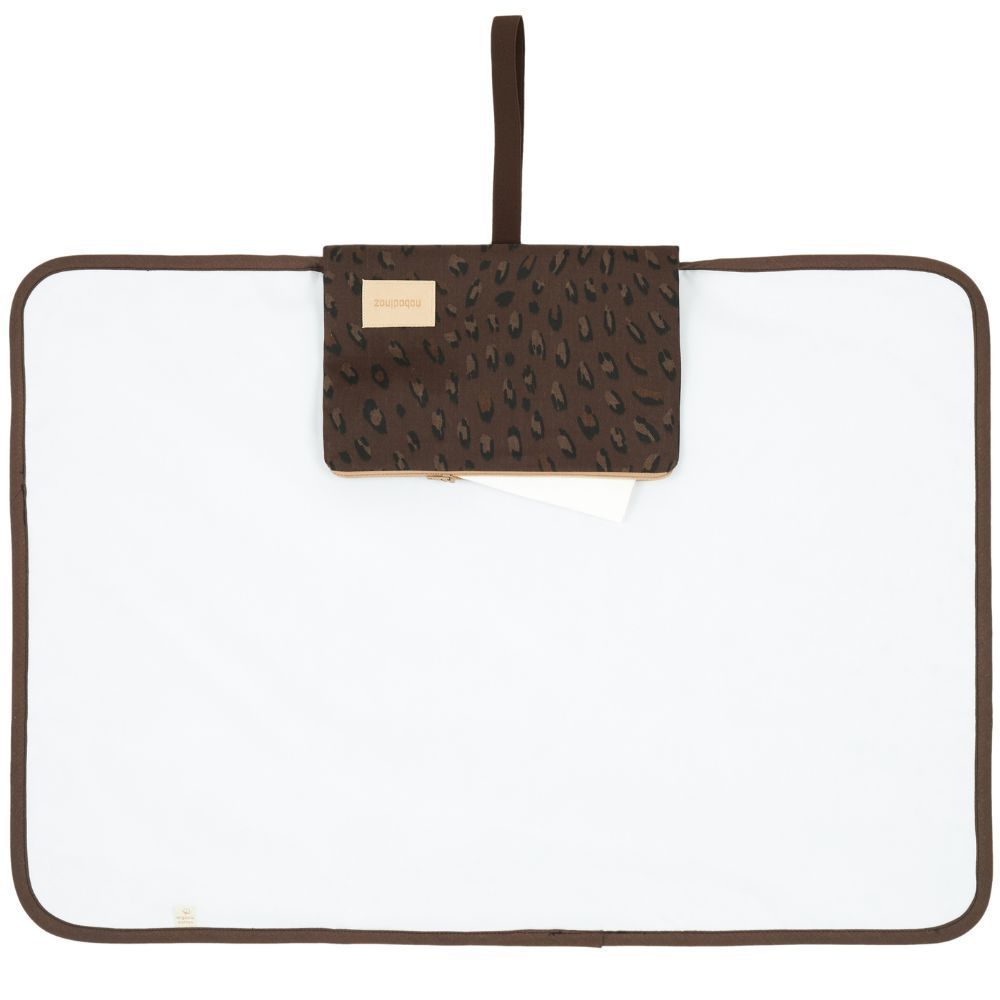 Tapis à langer imperméable Hyde Park Léonie Brown (Nobodinoz) - Image 1