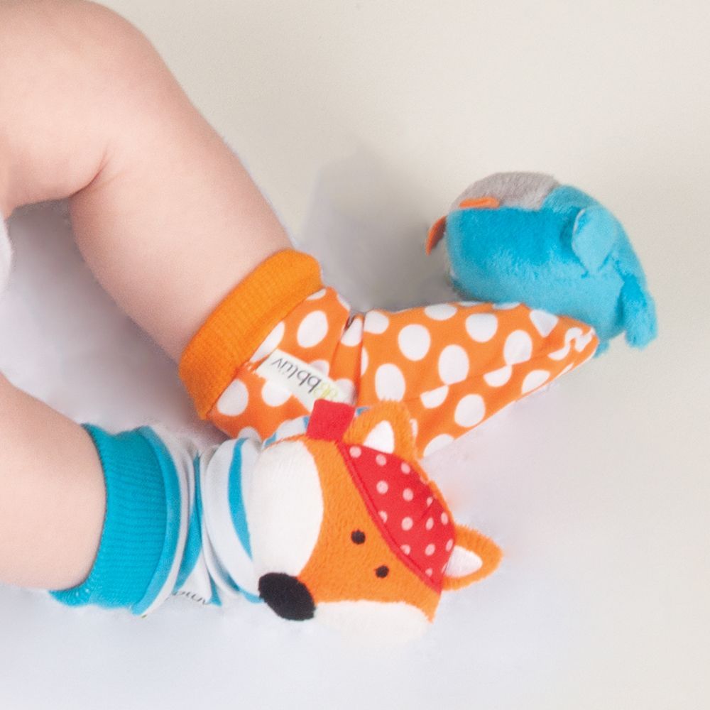 Chaussettes d'éveil Duö hibou et renard (Bblüv) - Image 5