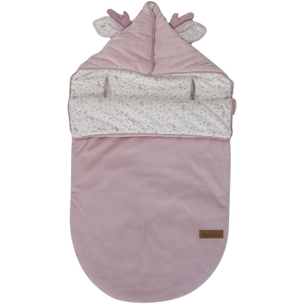 Nid d'ange passe sangle Lilas (0-3 mois) (Domiva) - Image 1