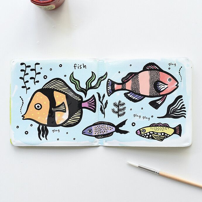 Livre de Bain Color Me - Who Loves Pets (Wee Gallery) - Image 2
