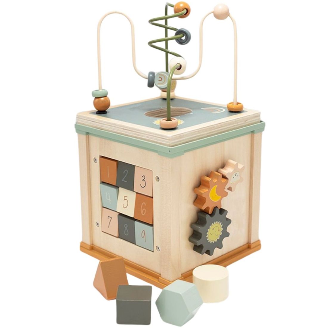 Cube d'activités en bois (Trois Kilos Sept) - Couverture