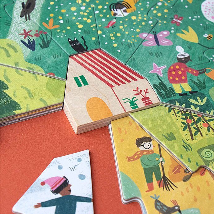Puzzles des Saisons (Londji) - Image 2