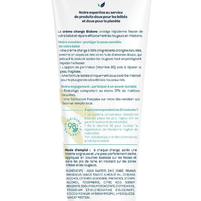 Crème Change - 100 ml (Biolane) - Image 3