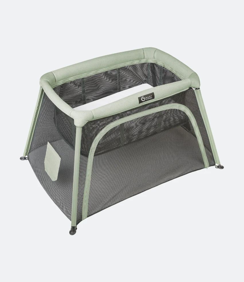 Lit parapluie bébé avec berceau intégré, 0 à 4 ans – Moov & Comfy (Babymoov) - Image 9