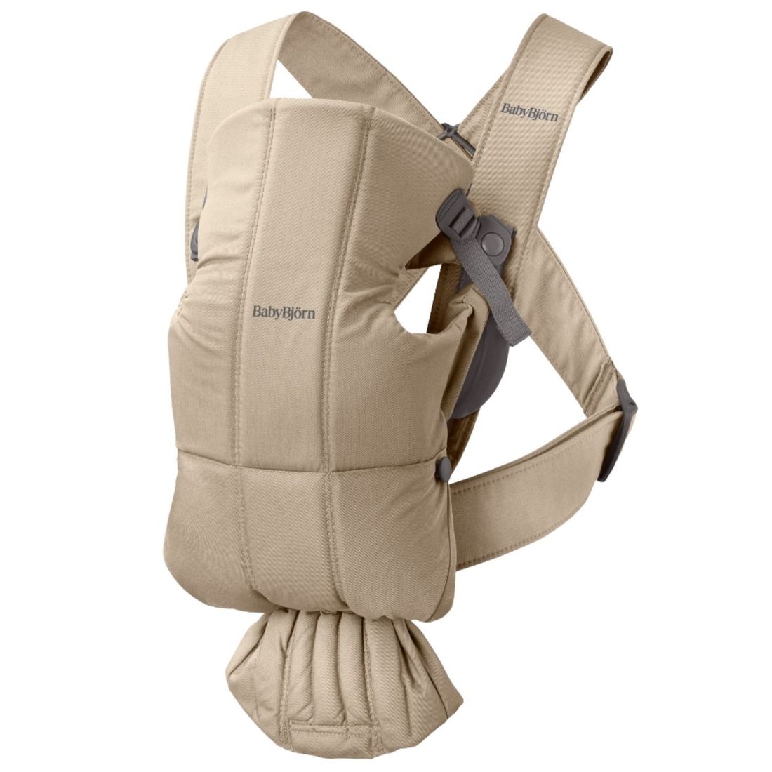 Porte-bébé Mini Tissé beige (BabyBjörn) - Image 7