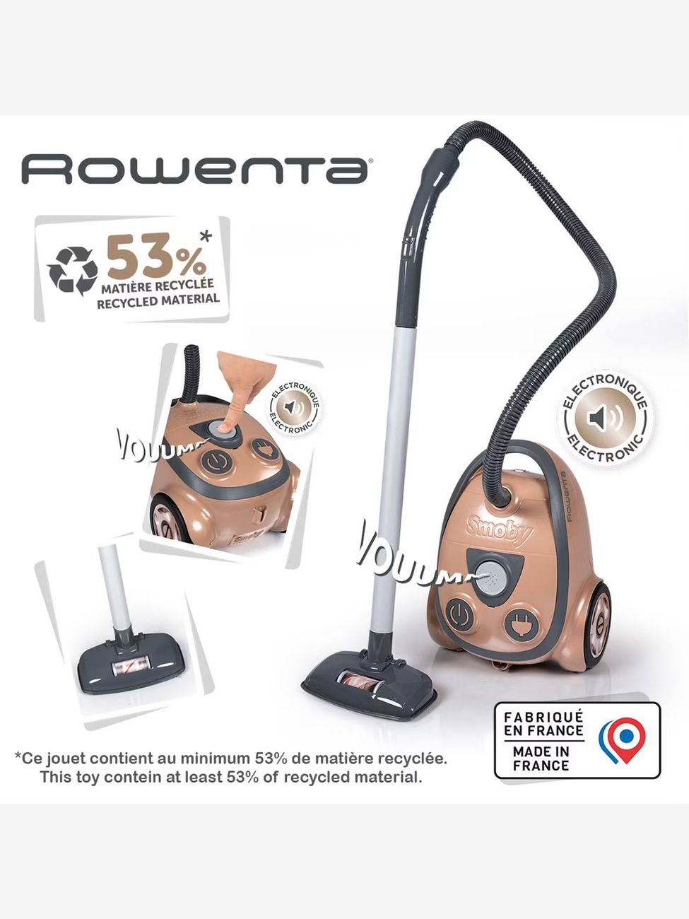 Aspirateur Rowenta or (Smoby) - Image 1