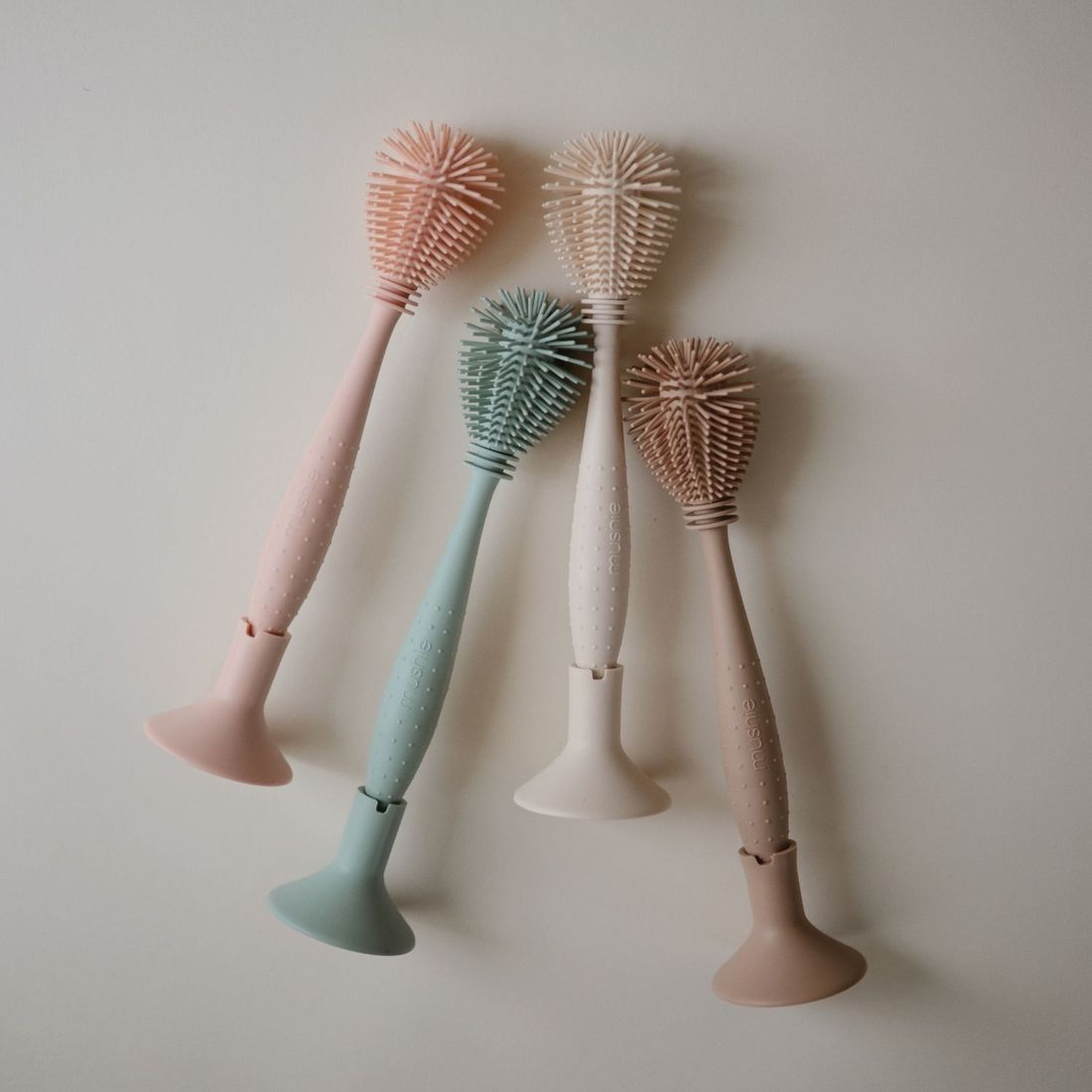 Goupillon en silicone Natural (Mushie) - Image 3