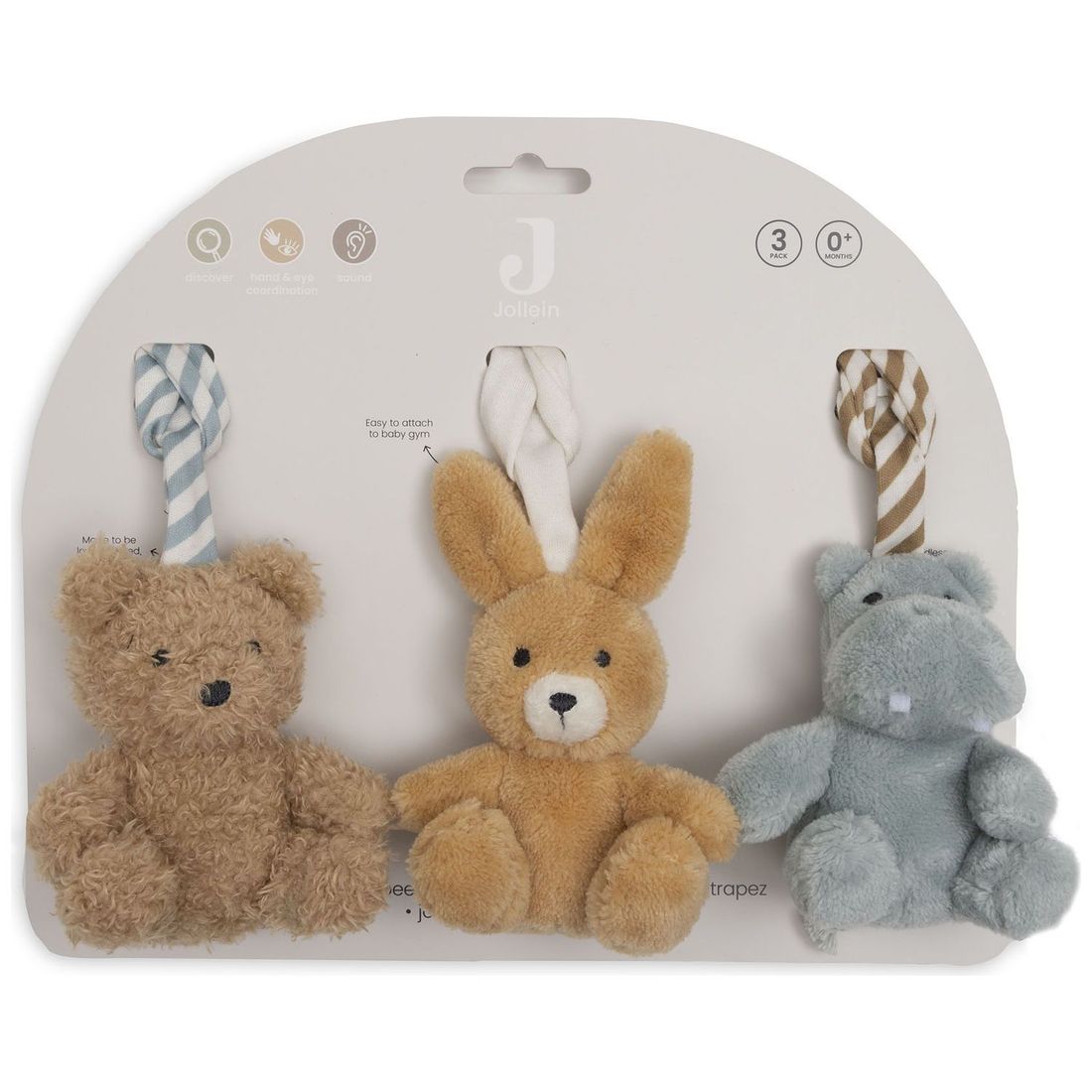 Lot de 3 jouets pour arche d'éveil Jollies (Jollein) - Image 7