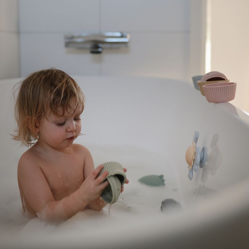 Lot de 4 jouets de bain Cupcake Mix and Max (Mushie) - Image 5