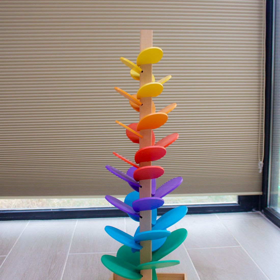 Arbre musical en bois - Arbre montessori 73cm (Mervei) - Image 6