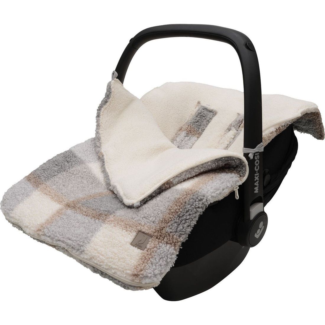 Nid d'ange passe sangle Check Boucle (groupe 0+) (Jollein) - Image 1