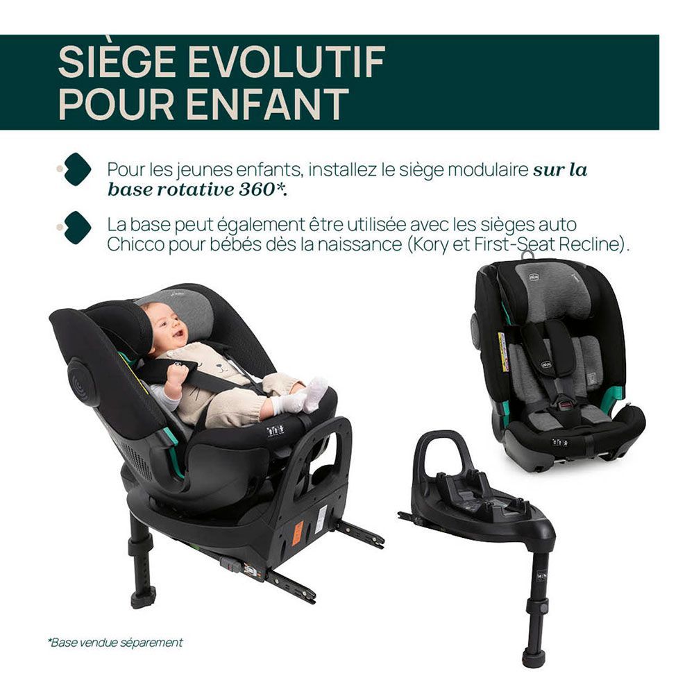 Siège auto Fullseat 360 i-size (61-150 cm) (Chicco) - Image 3