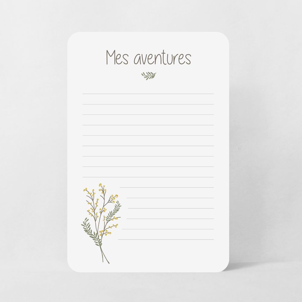 Cartes étapes bébé Camomille (Le Faire-Part Français) - Image 2