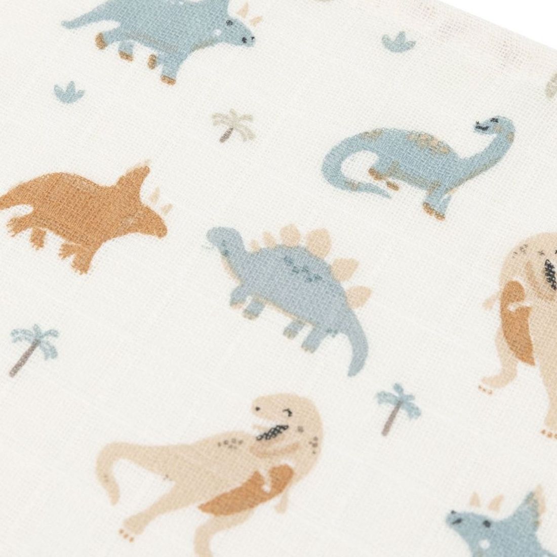 Lot de 3 langes en coton Roarsome (70 x 70 cm) (Jollein) - Image 6