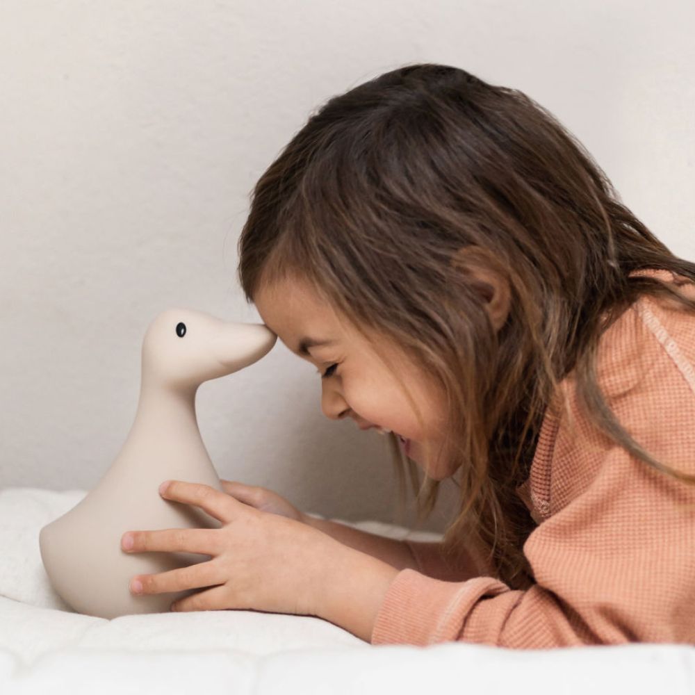Veilleuse tactile rechargeable Liva beige (FLOW) - Image 6