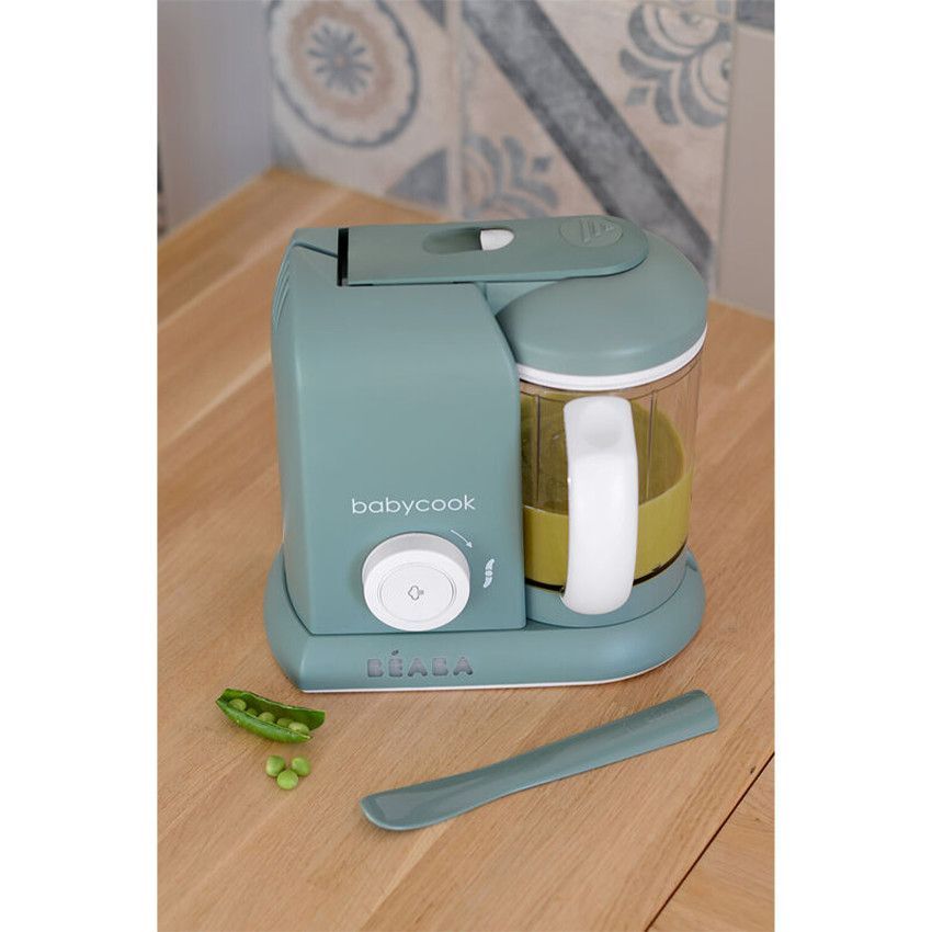 Robot cuiseur 4 en 1 Babycook Solo eucalyptus - Vert (Béaba) - Image 3